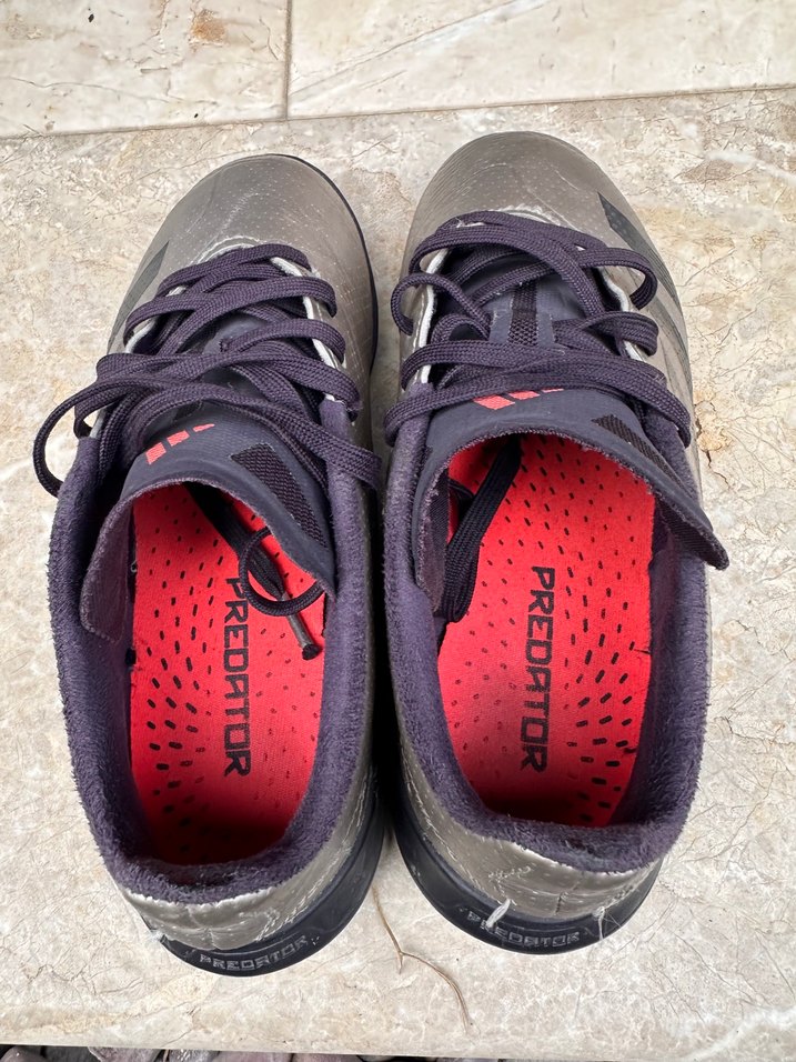 Adidas Gri çocuk Futbol Ayakkabısı - Görsel 3