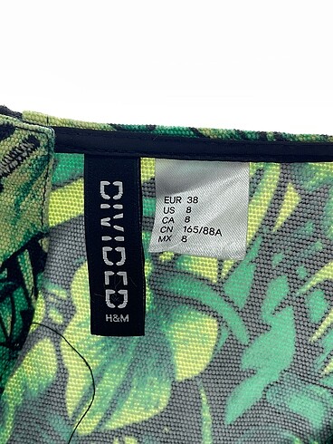 38 Beden yeşil Renk H&M Mini Üst %70 İndirimli.