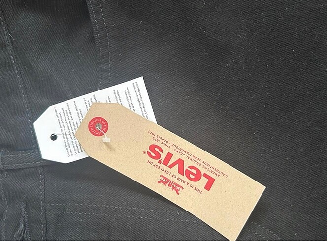 36 Beden siyah Renk levis pantolon 514