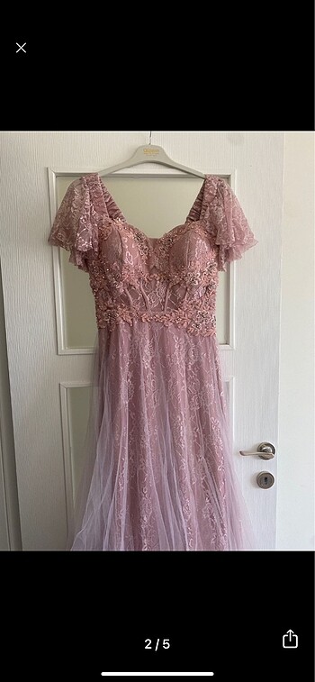 Abiye arkası ipli - Görsel 2