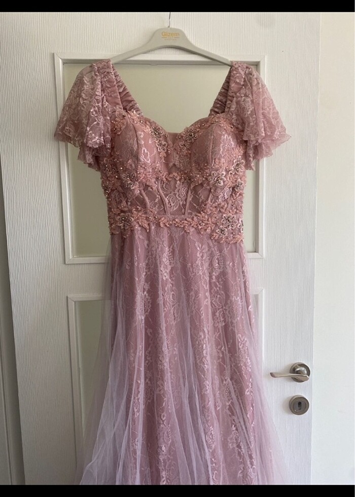 Abiye arkası ipli - Görsel 2