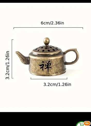 English Home Antik Çin Motifli Tütsülük