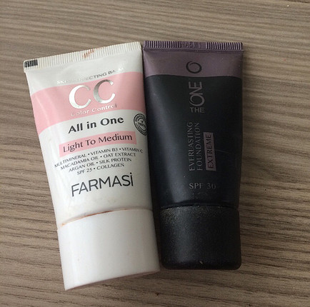 Farmasi Cc krem+ oriflame fondöten hediye