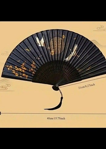 Japon Katlanır Yelpaze - Görsel 4