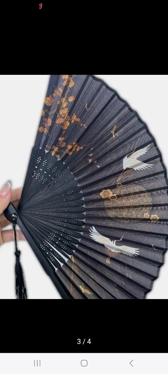 Japon Katlanır Yelpaze - Görsel 3