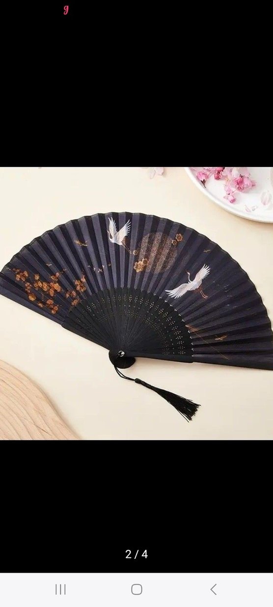 Japon Katlanır Yelpaze - Görsel 2