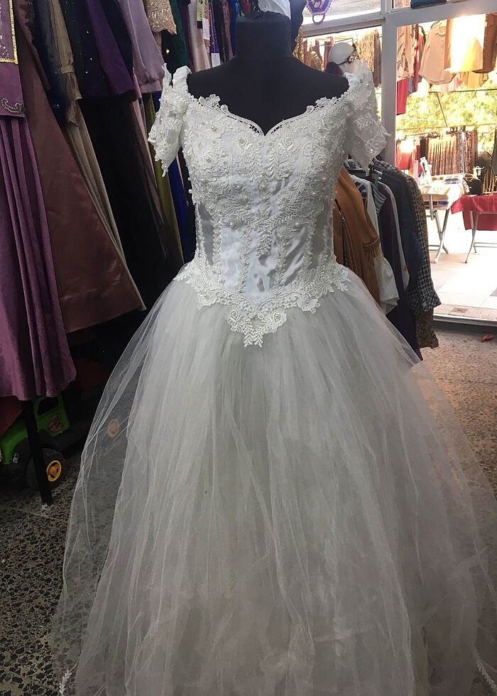 vintage gelinlik - Görsel 2