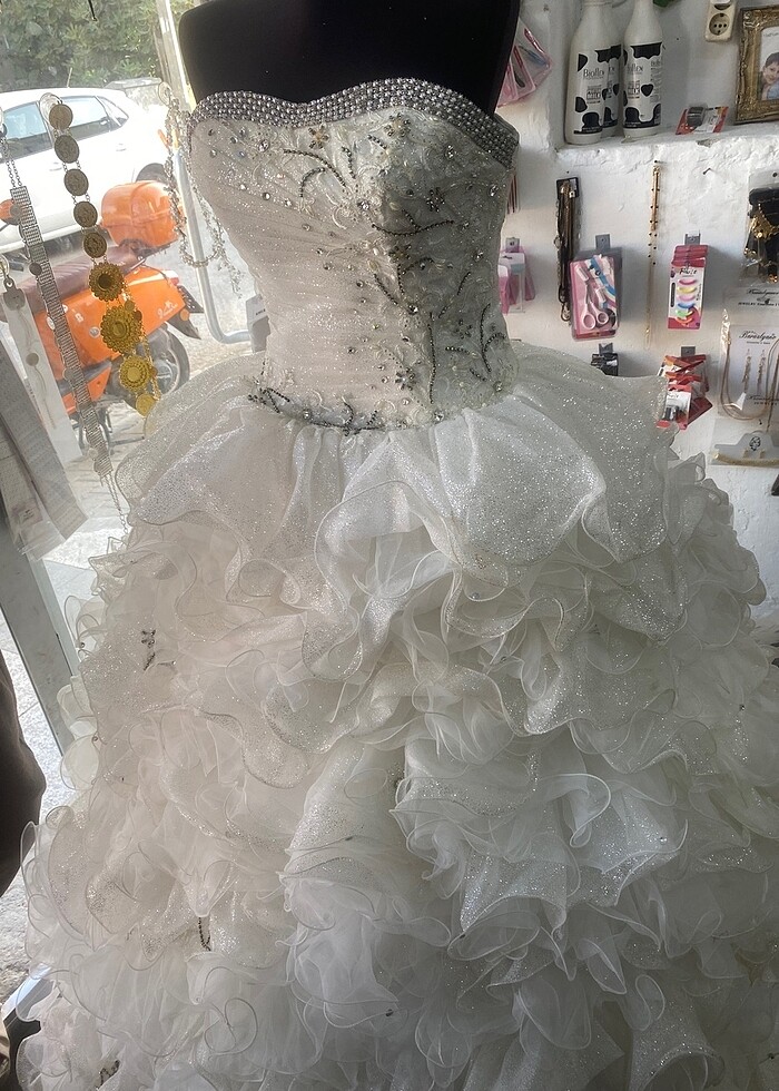 vintage gelinlik - Görsel 2