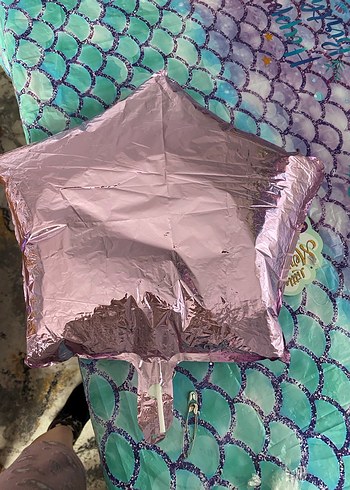 Pastel Renkli Deniz Kızı Balon Süsleme - Görsel 8