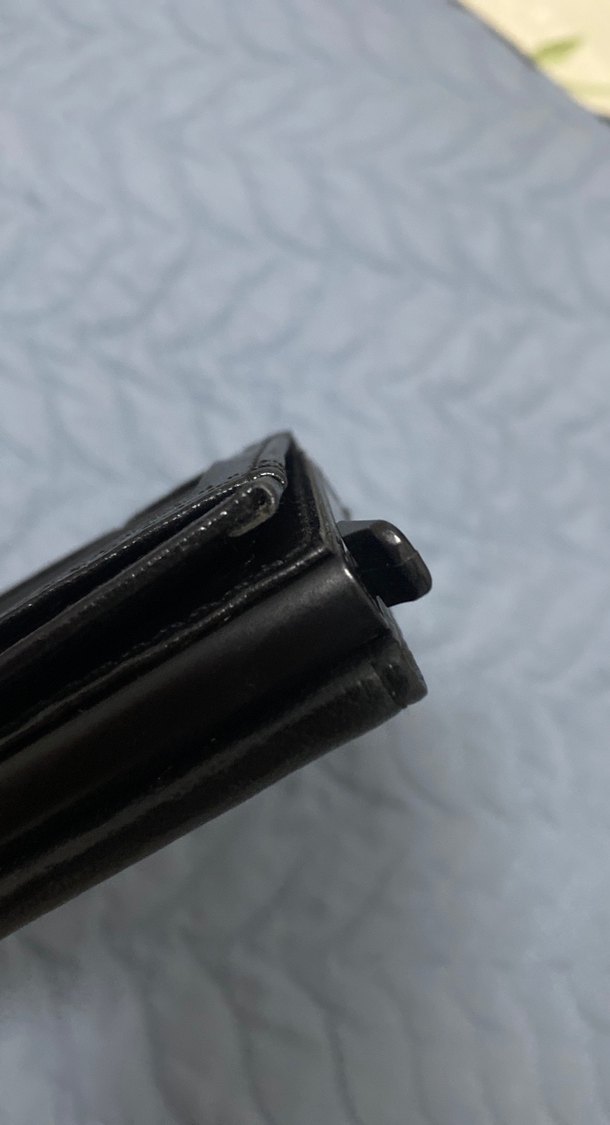 CARLINO Erkek Siyah Deri Cüzdan & kartlık - Görsel 4