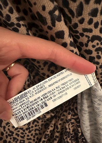 s Beden Pull and Bear Leopar Desenli Elbise