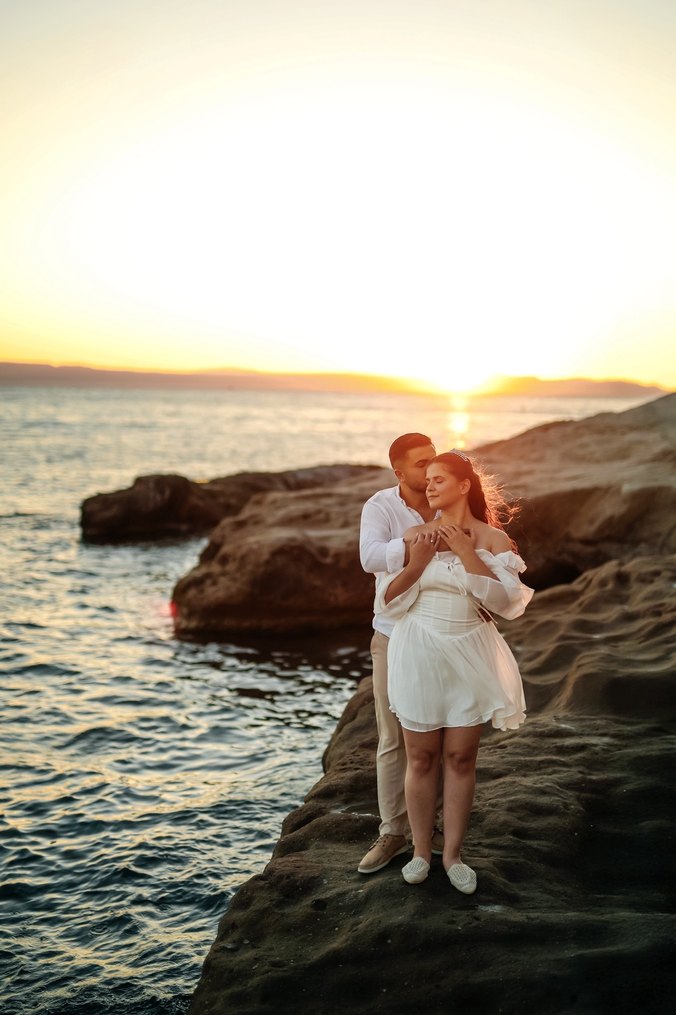 Beyaz Transparan Midi Uzun Kollu  Elbise - Görsel 3