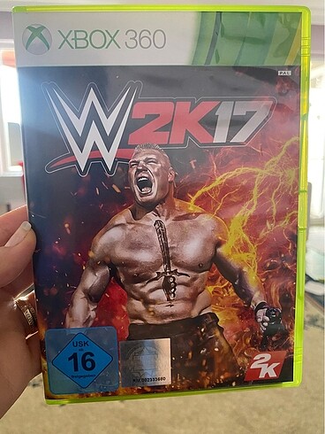Xbox360 W2K17 oyunu