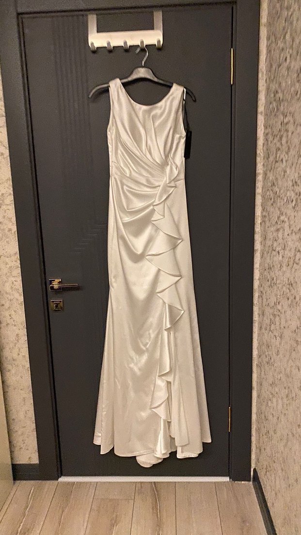 Beyaz Straplez Denizkızı Gelinlik Nikah - Görsel 4