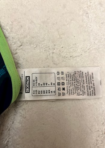 Mavi Klasik Kesim Kadın Mayo - Görsel 2