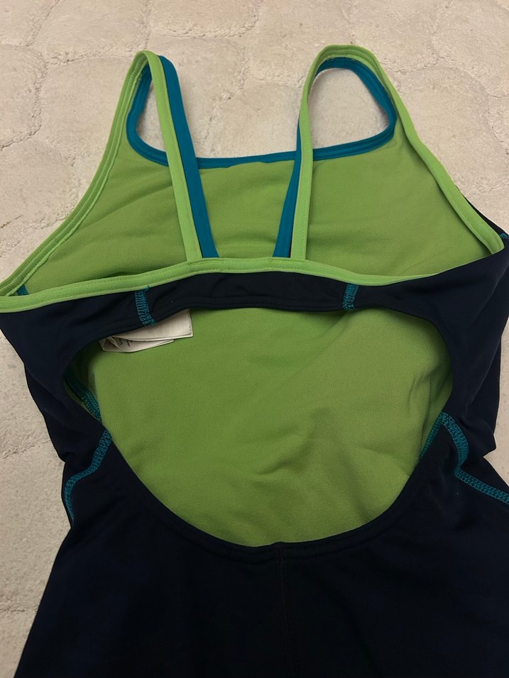 Mavi Klasik Kesim Kadın Mayo - Görsel 3