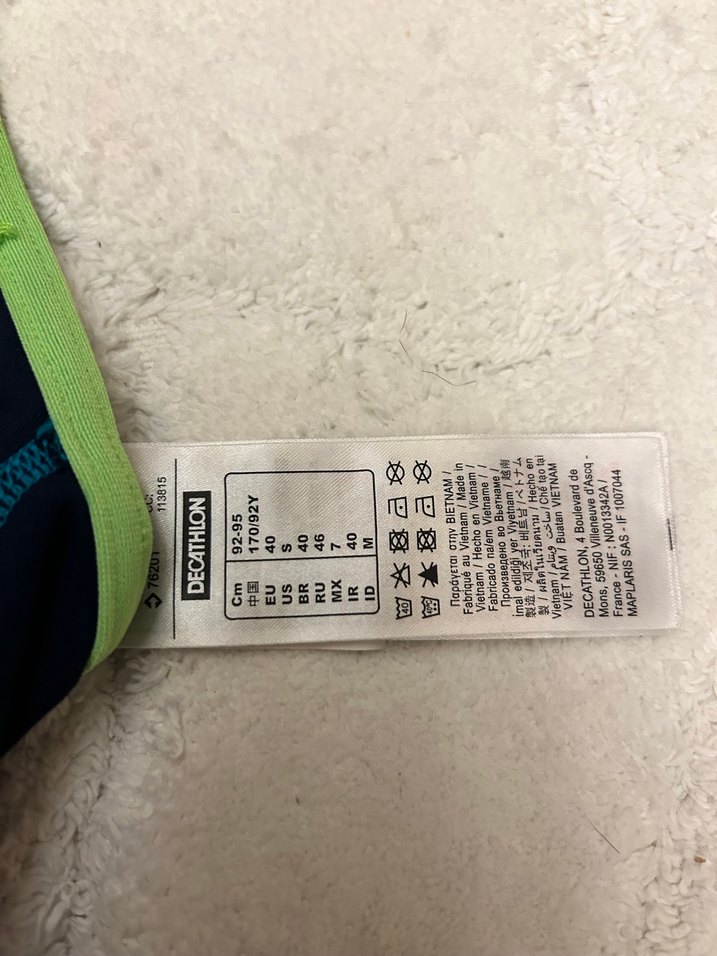 Mavi Klasik Kesim Kadın Mayo - Görsel 2