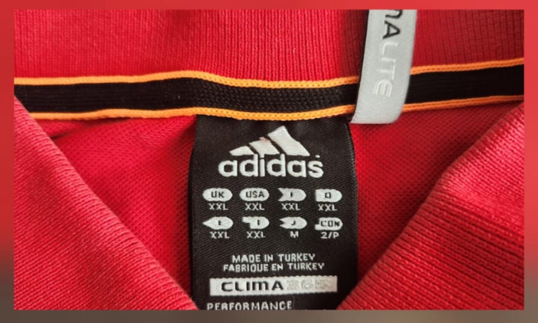 Kırmızı Düğmeli Erkek Polo Tişört - Görsel 2