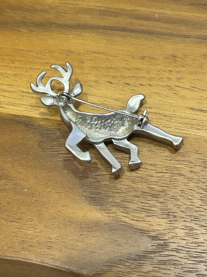 ANTİKA Geyik BROŞ - Görsel 3