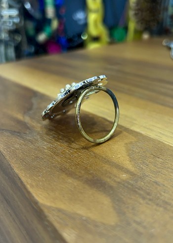 Çiçek Motifli ANTİKA Broş - Görsel 3