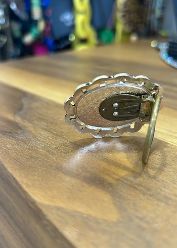 Çiçek Motifli ANTİKA Broş - Görsel 4