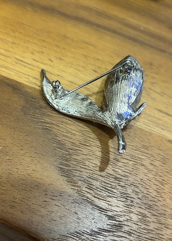 AYTAŞI BROŞ - Beyaz - Görsel 3