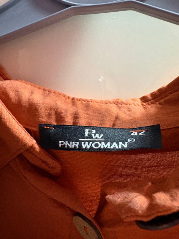 Düğmeli Kolsuz Midi Keten Elbise - Görsel 4