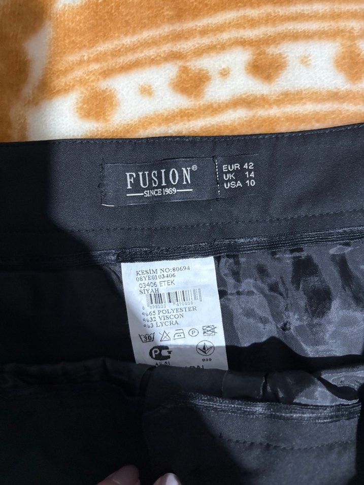 Siyah Mini Kadın Ofis Eteği - Görsel 3