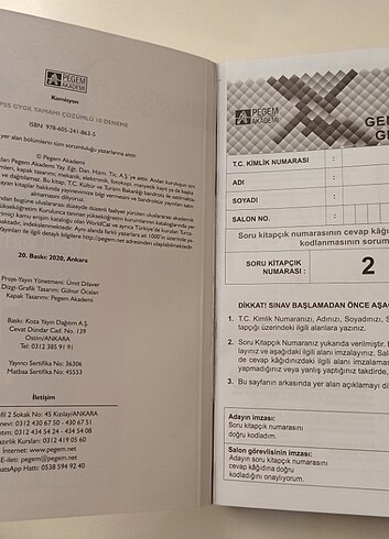 Pegem Akademi Kpss 2020 Çözümlü 10 Deneme