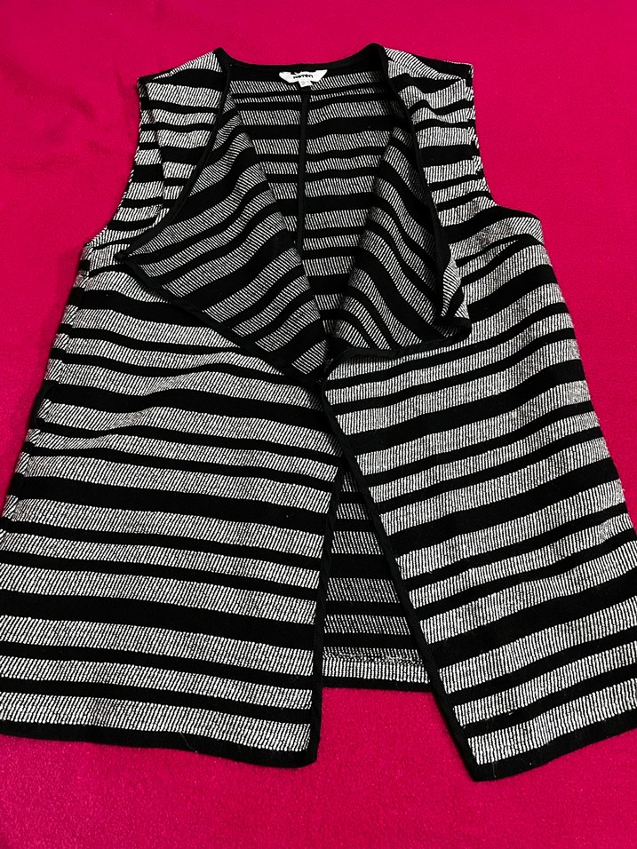 Zebra Desenli kravuze Kadın Yelek - Görsel 3