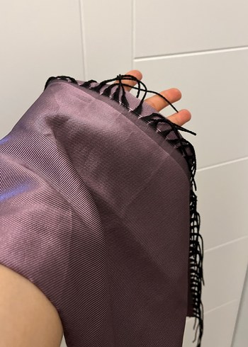 lila tafta şal - Görsel 3