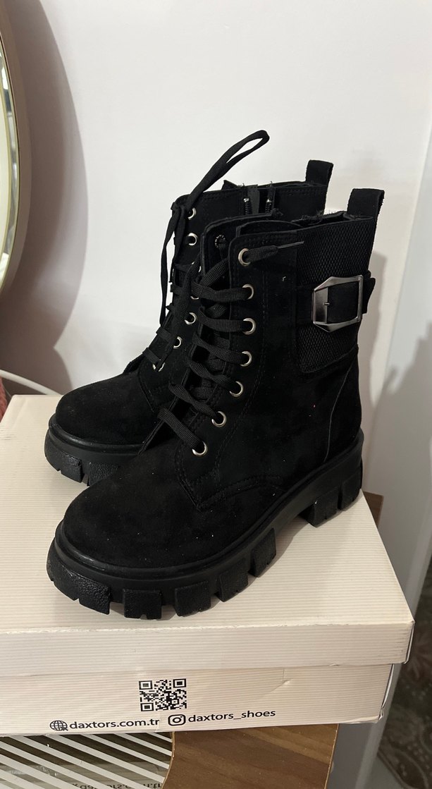 daxtors süet bot etiketli - Görsel 3