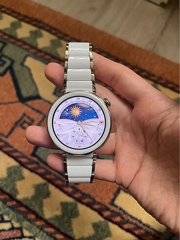 HUAWEI WATCH GT 5 Pro 42mm - Seramik Beyaz