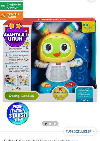 Fisher-Price Dansçı BeatBo Eğitici Oyuncak