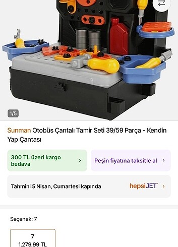  Beden Tamir çantası 