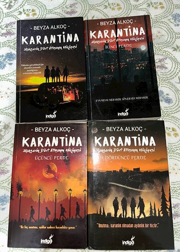 Beyza Alkoç - Karantina 4 Kitap Seti