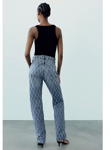 Zara Taşlı pantolon