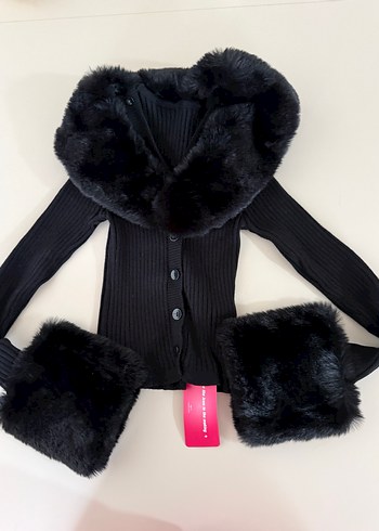 Kürklü hırka - Görsel 7