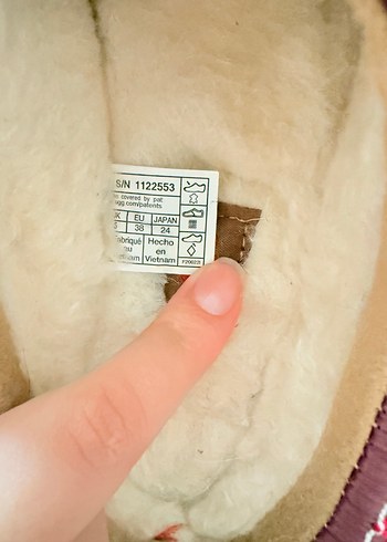 UGG TAZZ kahverengi Süet Kadın Terlik - Görsel 4