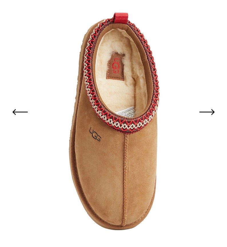 UGG TAZZ kahverengi Süet Kadın Terlik - Görsel 2