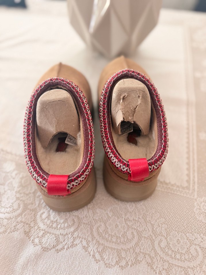 UGG TAZZ kahverengi Süet Kadın Terlik - Görsel 5