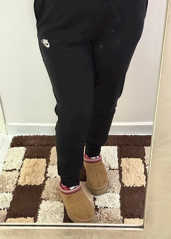 Siyah Rahat Kesim Eşofman Altı - Görsel 4