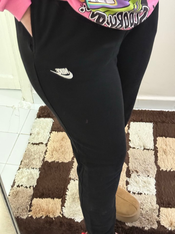 Siyah Rahat Kesim Eşofman Altı - Görsel 3