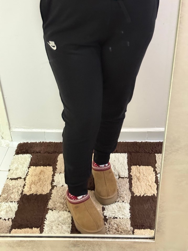 Siyah Rahat Kesim Eşofman Altı - Görsel 4