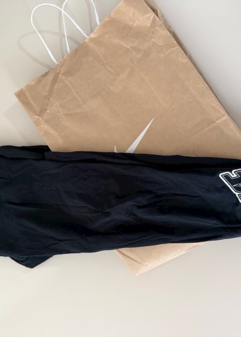 Nike Siyah Baskılı  Tayt - Görsel 8