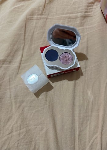 Beyaz Kutulu İkili Göz Farı Paleti - Görsel 3