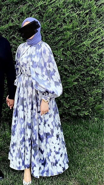 Kol detaylı elbise - Görsel 2