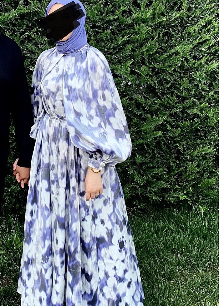 Kol detaylı elbise - Görsel 2