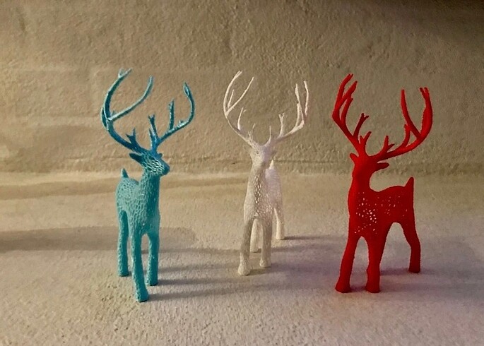 Üçlü obje geyik aksesuar - Görsel 5