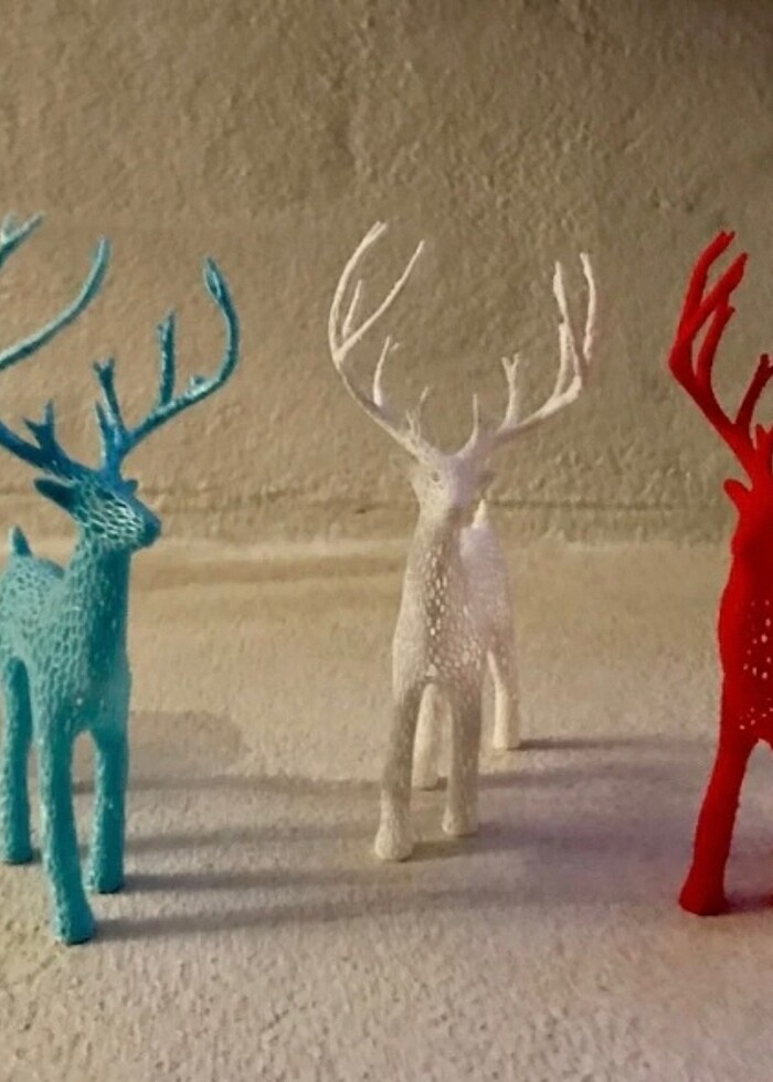 Üçlü obje geyik aksesuar - Görsel 5